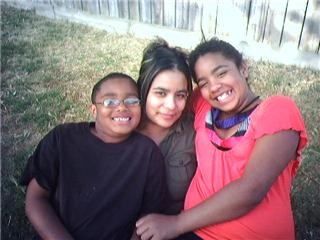 Gloria and my kids Christina and D.J.