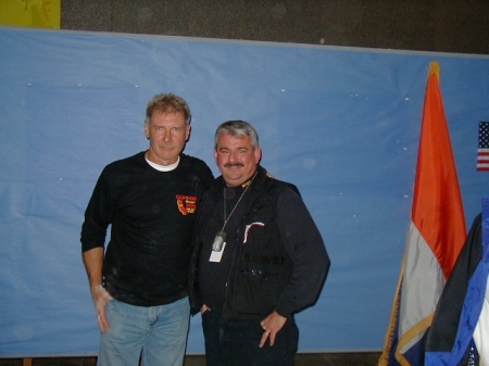 With Harrison Ford at Ground Zero during 9/11
