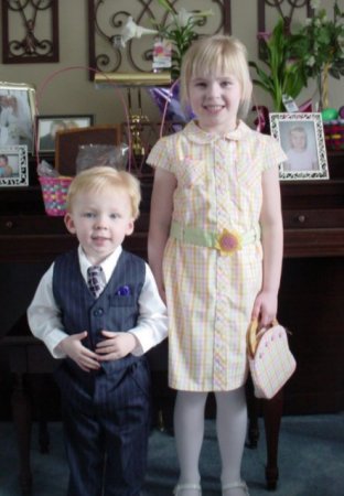 My kids, Easter 2007