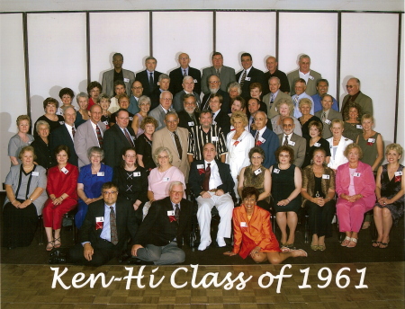 Ken-Hi Class of 1961 40 year Reunion Class Pix