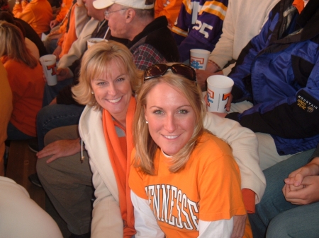 Lea Ann and Beth at UT game