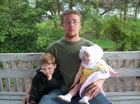 My oldest son Rhett and his kids