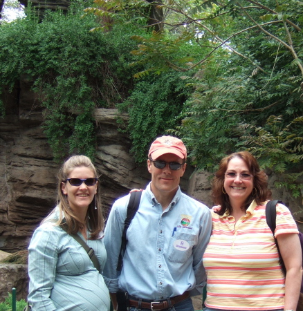 Some teacher friends and I at the Denver Zoo.