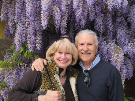 My husband Tom & I in Paso Robles