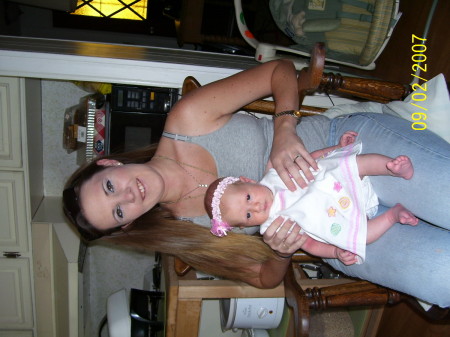 Daughter Krystal and Granddaughter Nyckole
