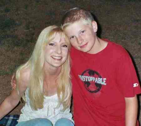 Daughter Wendy and her son Dustin