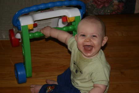 My 10 month-old son, Blake