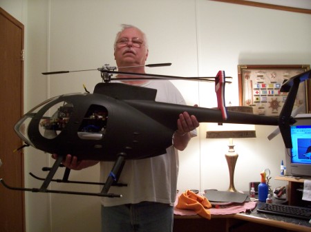 A FEW PICTURES OF MY RC HELICOPTERS