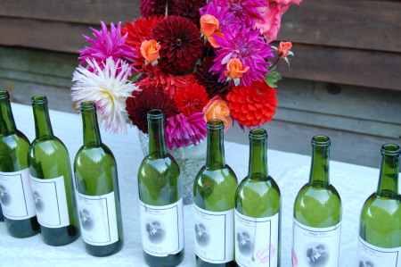 The wedding wine