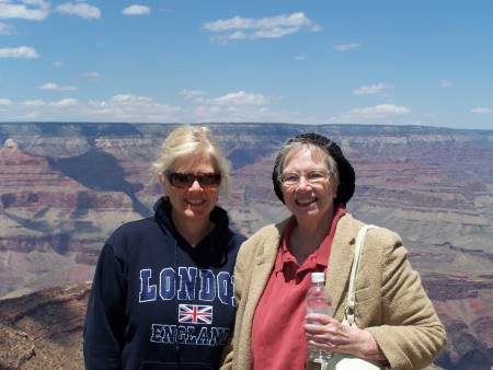 Mom and I at the Grand Canyon