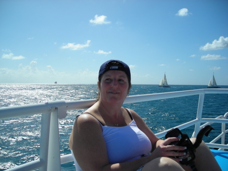 Me in the Bahamas - Just after snorkeling