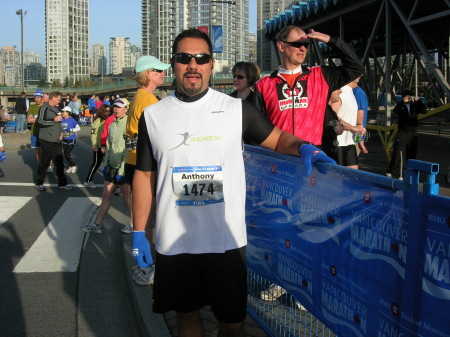 My first marathon: May 4th in vancouver. Canad
