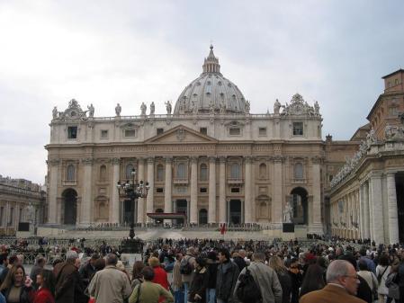 St Peter's in Rome, Italy