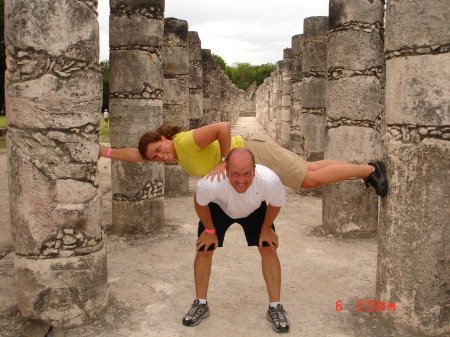 Fertility Pillars Chitzen Itza Cancun 2007