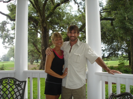 My husband Rick and I in SC