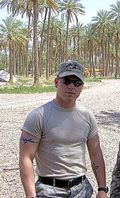 son, Sgt. Corey Tucker, Iraq...Styker Brigade
