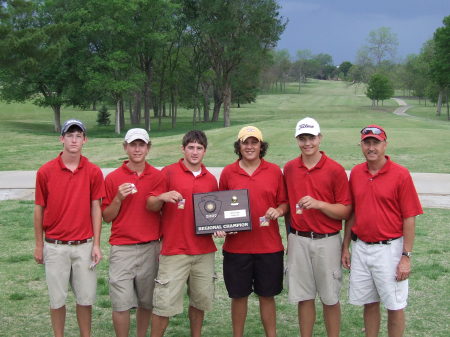 2007 Regional Champion H.S Golf team - Poteau Pirates