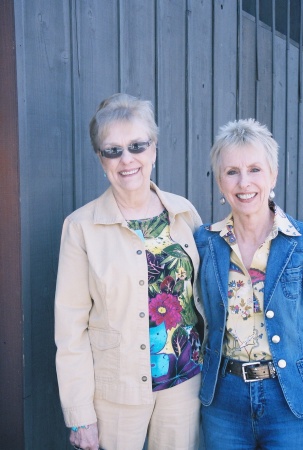 Jan Warren and Judy (Bergan) Gagnon - Class of '58