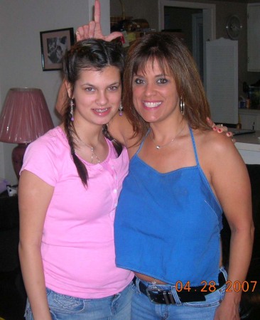 My daughter Taylor and Me
