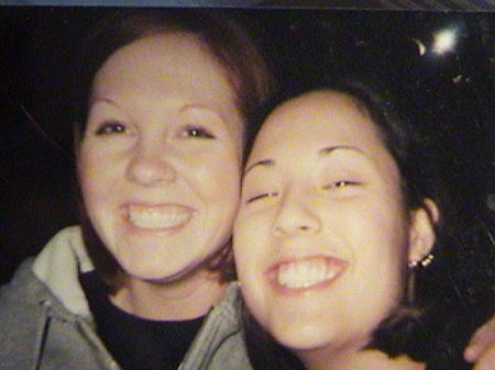 My friend Rosie and I in Ft.Lewis...2002