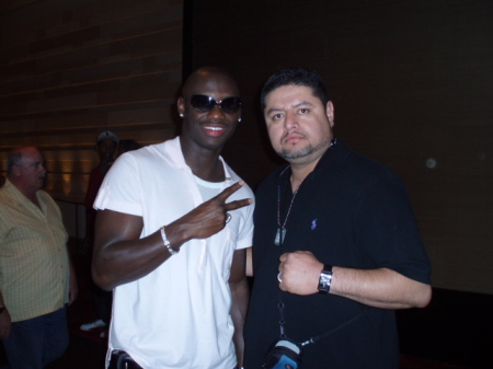 My honey, Juan with Antonio Tarver