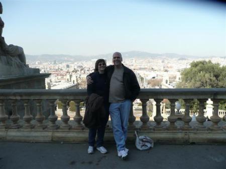 Me and Sue in Spain