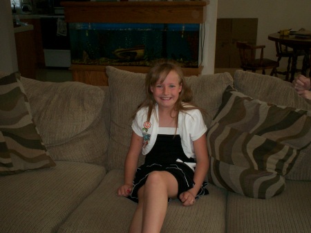My youngest daughter Alison - 10yrs old