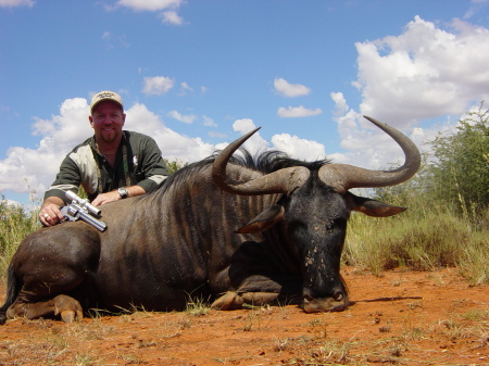 SCI World Record "Blue Wildebeest" 2004 Pistol