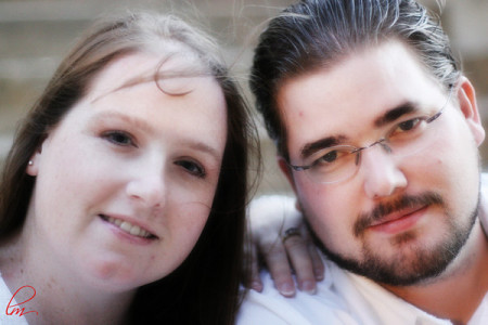 My hubby and I in March of 07