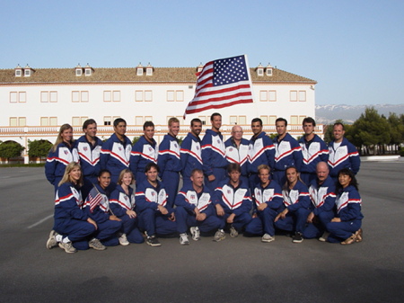 U.S. Skydiving team Granada, Spain