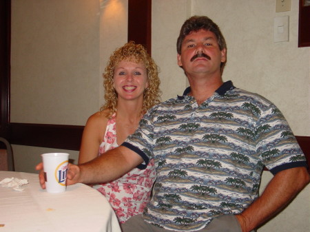 At a 50th wedding anniversary party 2003