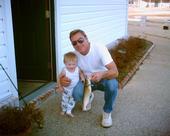 Son Chad wiyh his grandson Nathaniel (Jack) Marino.