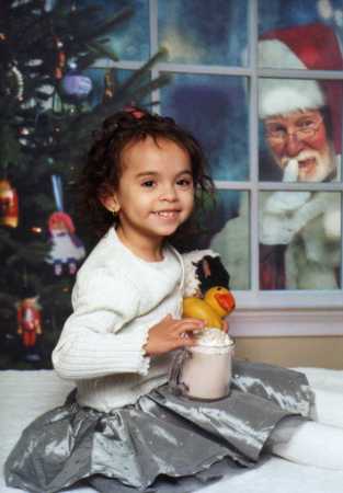 Gianna Christmas picture