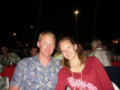 With my wife, Lynn, in Hawaii