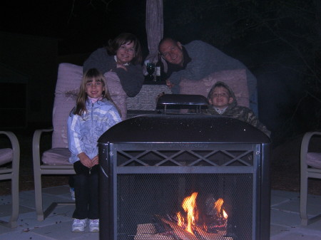 Back Yard Family Camp Fire