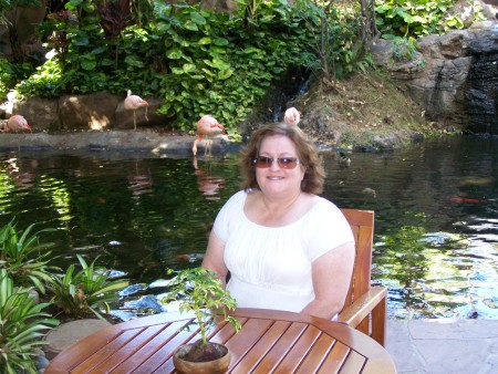 Cheryl at the Hotel in Maui Hawaii