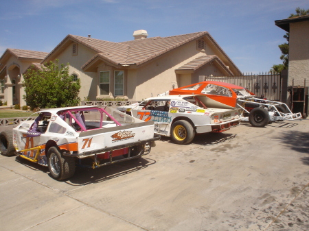 my modifieds , dirt track cars