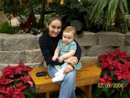 Em and myself at the Butterfly Palace