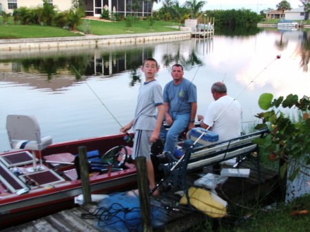 son David grandson Timmy & husband David