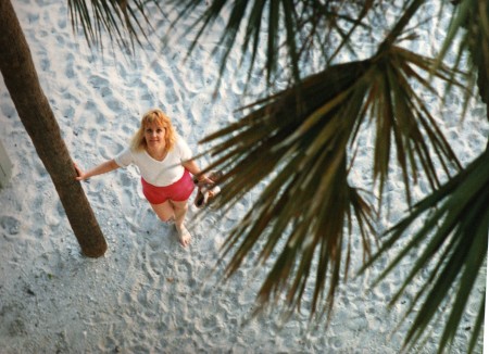 Below the window at the Bilmar Beach Resort