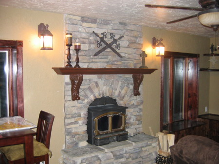 Our Pub Fireplace