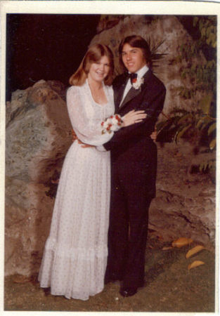 Me and Lisa Nixon at senior prom.