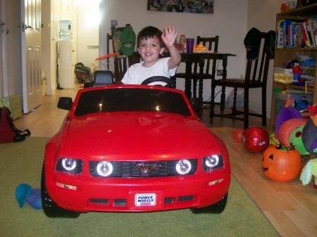 Aidan's 1st Mustang