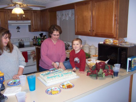 Me and Jacob 4th B-day December 2006