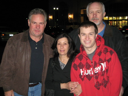 L to R - Me, Carol, John, brother Roger