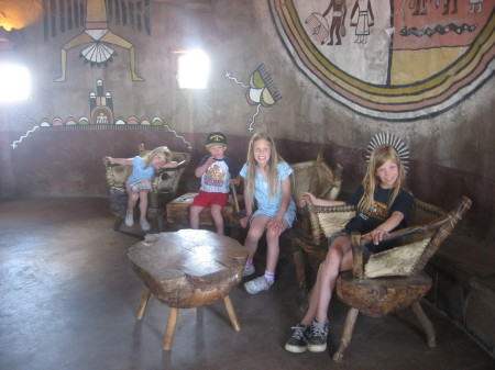 Anna, Jr. Julia and Becca at the Grand Canyon, June 2007