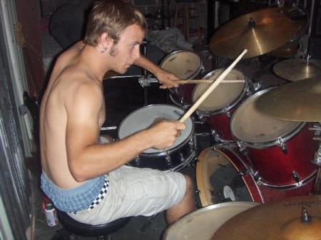 Chase on Drums