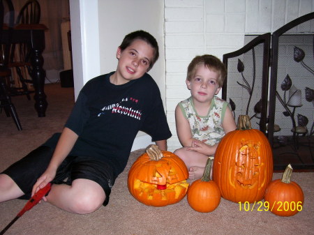 Halloween 2006 - Jason (12) & Joshua (4)