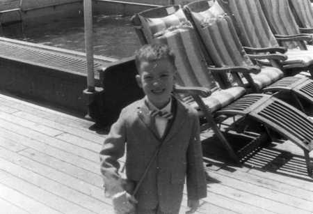 Little Steve on the Titanic