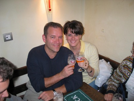 Mark and Maura in Belgium